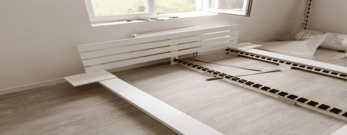reinforce the bed slats